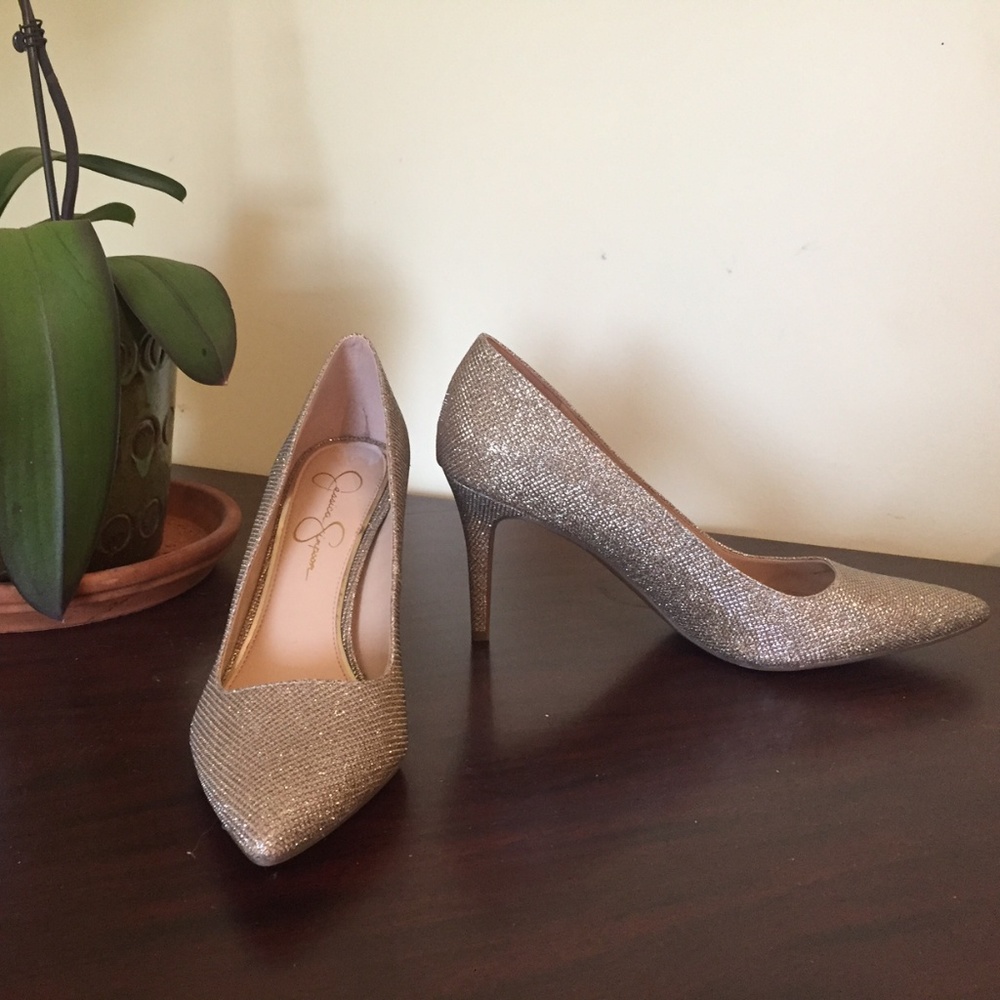 Jessica Simpson Sparkle Heels